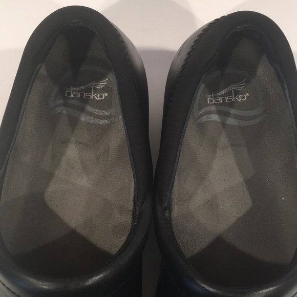 Size 6 DANSKO’S Kelsey clogs Black Leather Professional - Picture 5 of 11